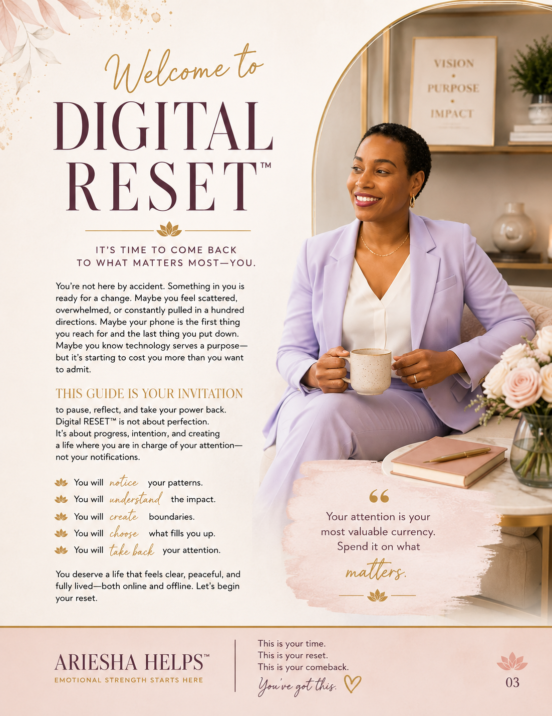 DIGITAL RESET LUXURY™ The 7-Day Digital Wellness Experience